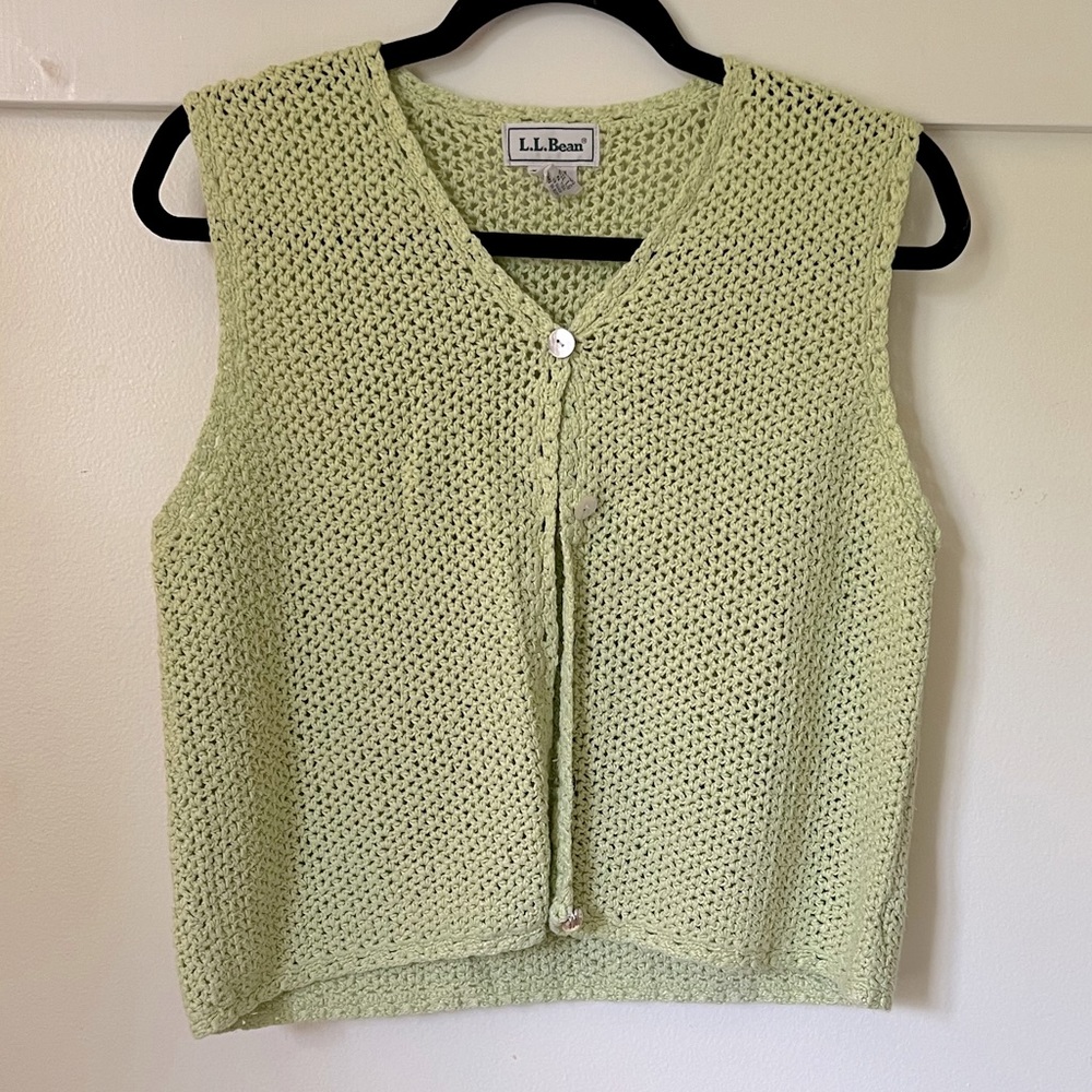 Crochet Style Vest